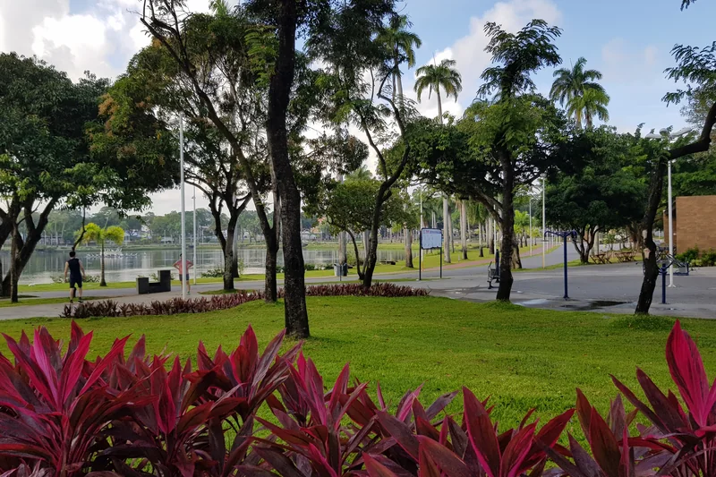 Lagoa Sólon de Lucena — João Pessoa